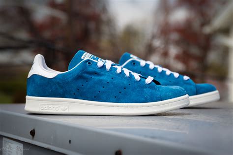 adidas blauw stan smith|adidas stan smith blue suede.